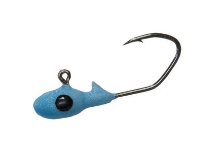 Bobby Garland Overbite Sickle Jig Head 1/16oz 10ct Blue - Keep Casting Fishing & Outdoors