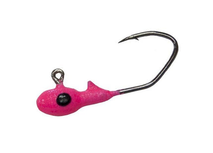 Bobby Garland Overbite Sickle Jig Head 1/32oz 10ct Pink - Keep Casting Fishing & Outdoors