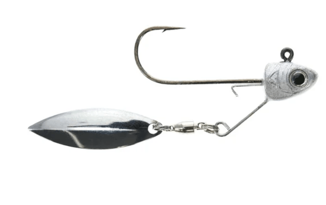 Buckeye BFS SU - SPIN Underspin Jig 3/16 Oz Unpainted - Keep Casting Fishing & Outdoors
