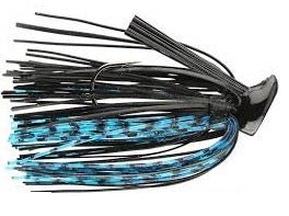 Buckeye Flat Top Finesse Jig Three Eighth Ounce Black Blue - Keep Casting Fishing & Outdoors