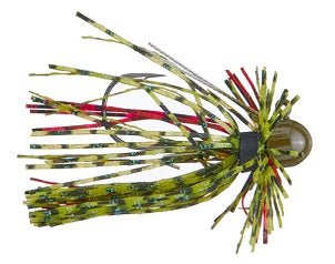 Buckeye Mushroom Jig Quarter Ounce 2 Pack Watermelon Red Lures - Keep Casting Fishing & Outdoors