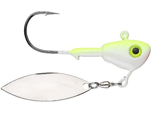Buckeye Su - Spin Single 3/4oz Chartreuse Spinner Lure - Keep Casting Fishing & Outdoors