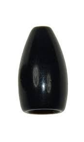 Bullet Weights Tungsten Flipping Sinker Black 5/8oz 2ct - Keep Casting Fishing & Outdoors