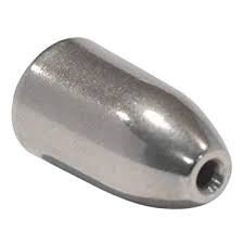 Bullet Weights Tungsten Worm Sinker Natural 3/16oz 4ct - Keep Casting Fishing & Outdoors