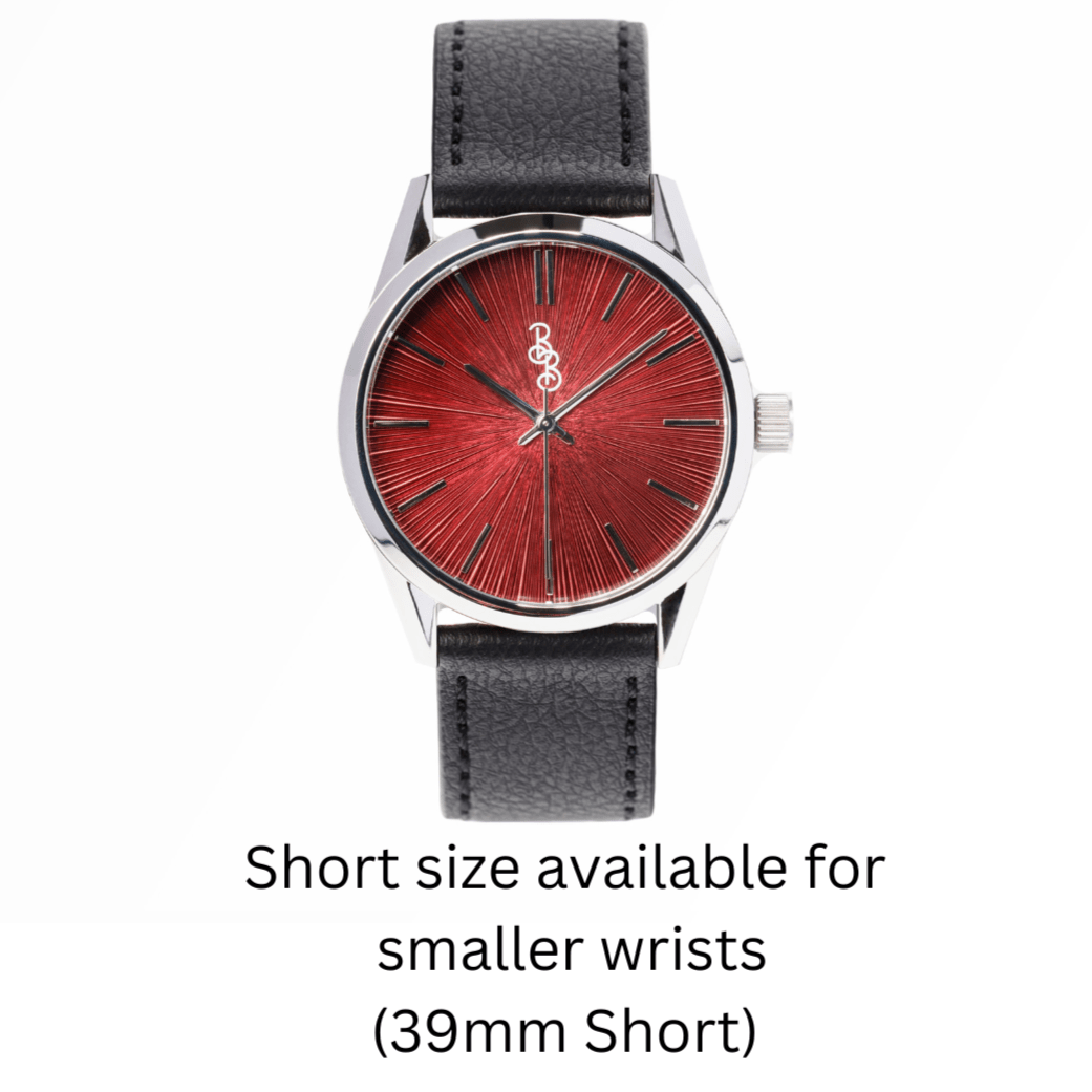 Burgundy Sunburst Watch - Keep Casting Fishing & Outdoors