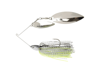 Dirty Jigs Compact Spinnerbait, Chartreuse Shad, 1/2oz - Keep Casting Fishing & Outdoors