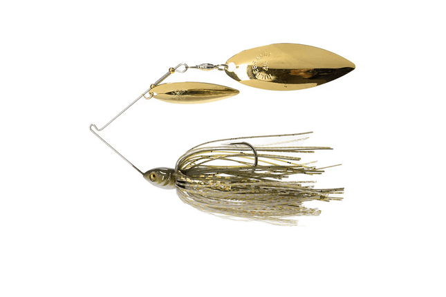 Dirty Jigs Compact Spinnerbait, Golden Shiner, 1/2oz - Keep Casting Fishing & Outdoors