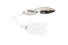 Dirty Jigs Compact Spinnerbait, White, 3/8oz - Keep Casting Fishing & Outdoors
