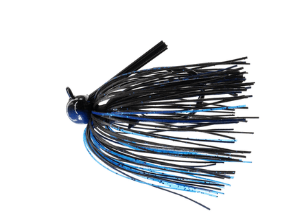 Dirty Jigs Tour Level Football Jig, Black & Blue, 1/2oz - Keep Casting Fishing & Outdoors