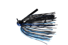 Dirty Jigs Tour Level Football Jig, Black & Blue, 3/4oz - Keep Casting Fishing & Outdoors