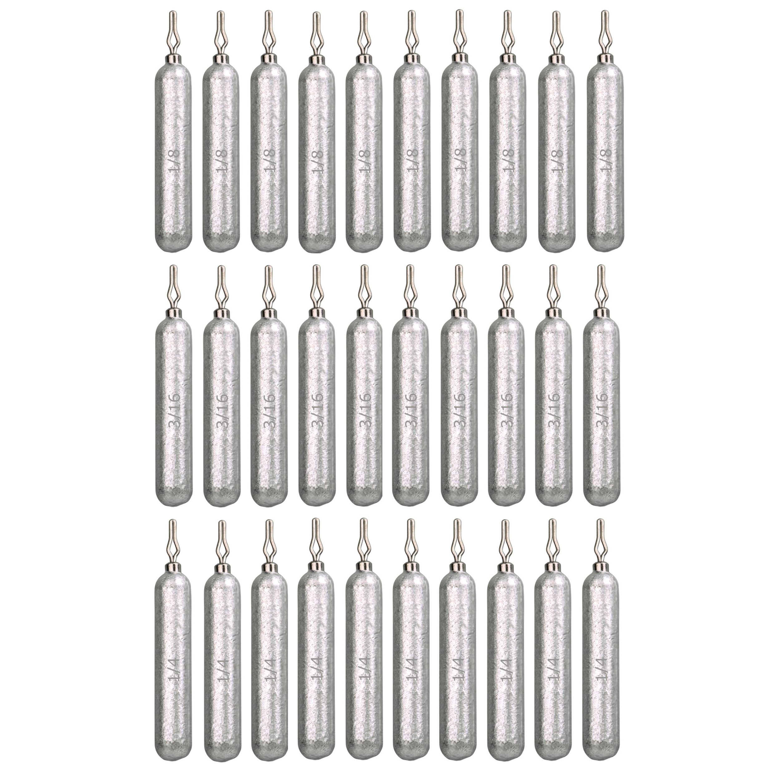 Reaction Tackle Lead Drop Shot Weights- Bulk Packs or Kits