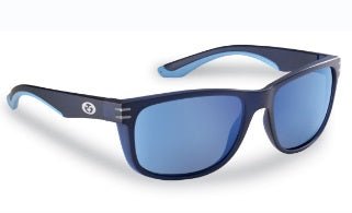 Flying Fisherman Double Header Navy Smoke Blue Mirror - Keep Casting Fishing & Outdoors