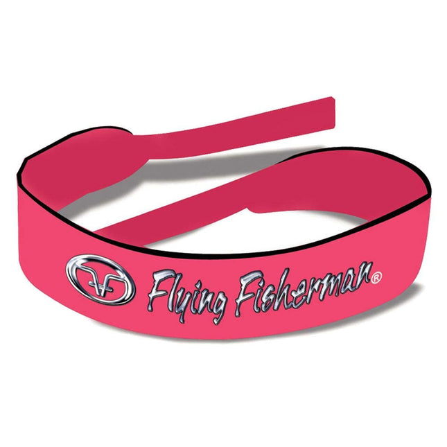Flying Fisherman Retainer Strap Pink Neoprene - Keep Casting Fishing & Outdoors