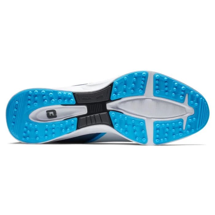 FootJoy Fuel Sport Golf Shoes - White/Blue 55454 - Keep Casting Fishing & Outdoors