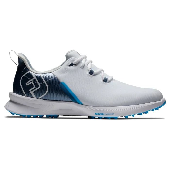 FootJoy Fuel Sport Golf Shoes - White/Blue 55454 - Keep Casting Fishing & Outdoors