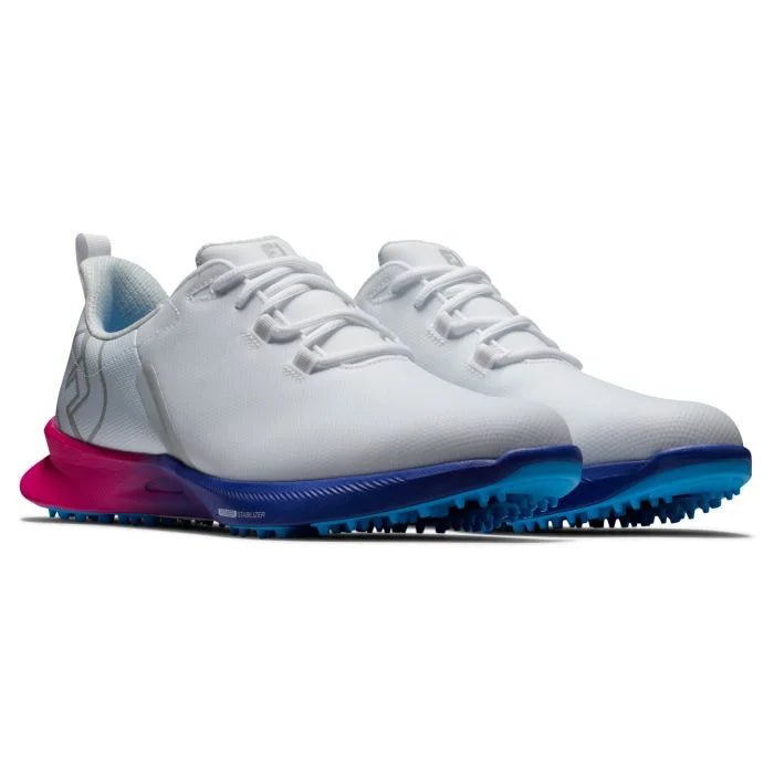 FootJoy Fuel Sport Golf Shoes - White/Pink 55455 - Keep Casting Fishing & Outdoors