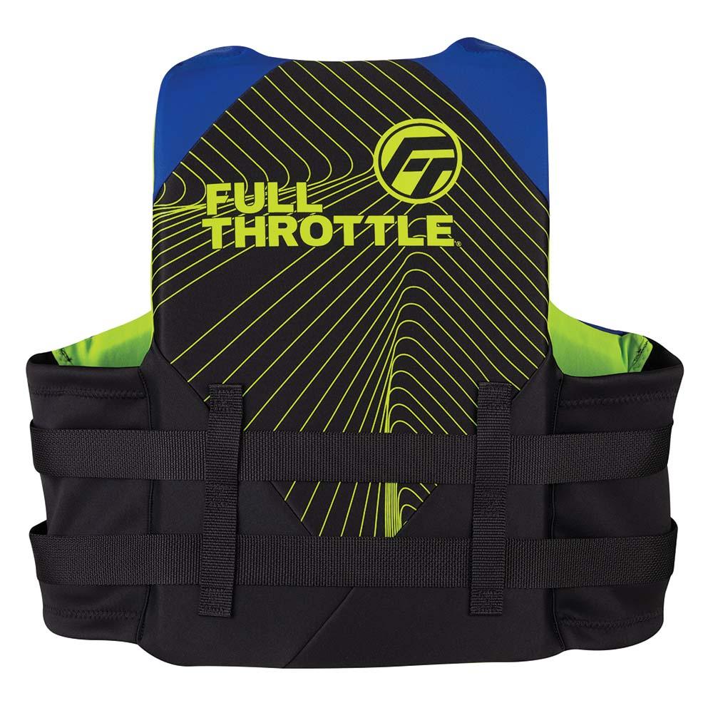 Full Throttle Adult Rapid-Dry Life Jacket - S/M - Blue/Black - Keep Casting Fishing & Outdoors