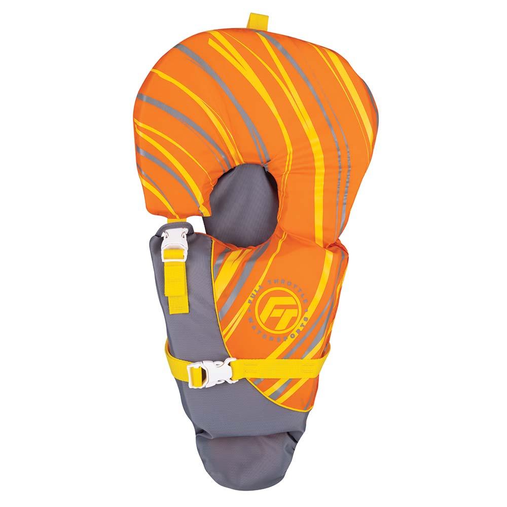Full Throttle Baby-Safe Vest - Infant to 30lbs - Orange/Grey - Keep Casting Fishing & Outdoors