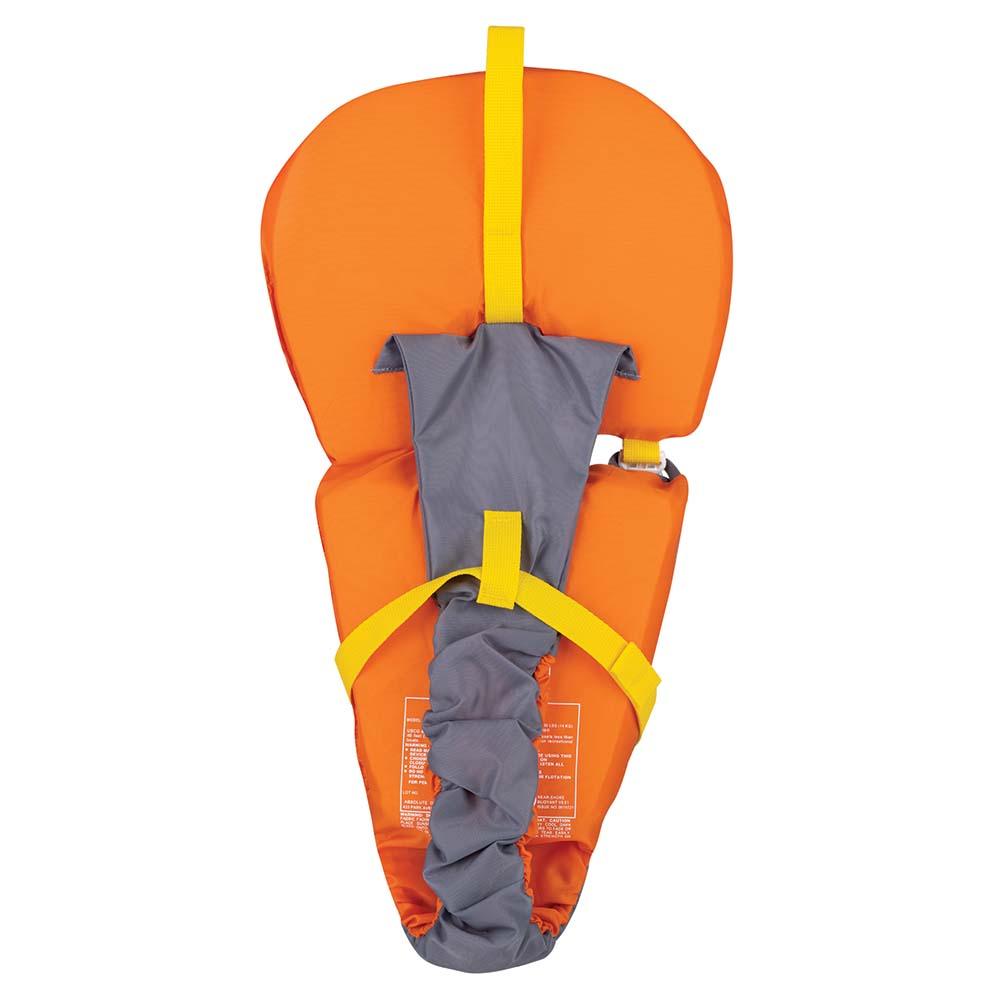 Full Throttle Baby-Safe Vest - Infant to 30lbs - Orange/Grey - Keep Casting Fishing & Outdoors