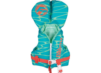 Full Throttle Infant Nylon Life Jacket - Aqua - Keep Casting Fishing & Outdoors