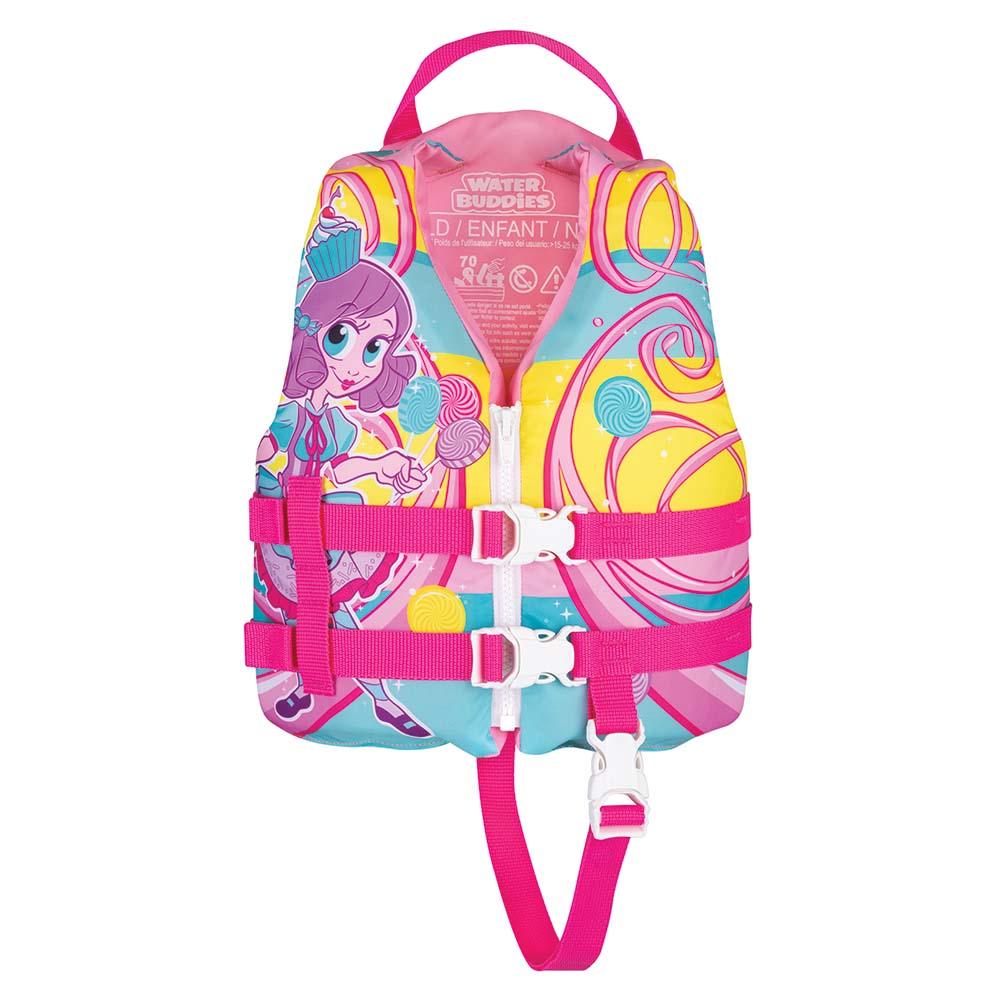 Full Throttle Water Buddies Life Vest - Child 30-50lbs - Princess - Keep Casting Fishing & Outdoors
