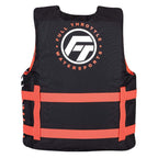 Full Throttle Youth Nylon Life Jacket - Pink/Black