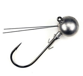 Gamakatsu Round Weedless Head 1/8oz 3ct For Soft Plastics - Keep Casting Fishing & Outdoors