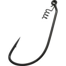 Gamakatsu Superline Spring Lock Hook Black 4/0 3ct - Keep Casting Fishing & Outdoors