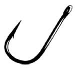 Gamakatsu Trailer Hook Nickle Size 1/0 5ct - Keep Casting Fishing & Outdoors