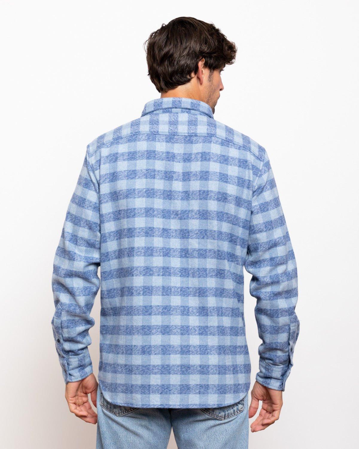Grand Flannel, Checkered Blue - Keep Casting Fishing & Outdoors