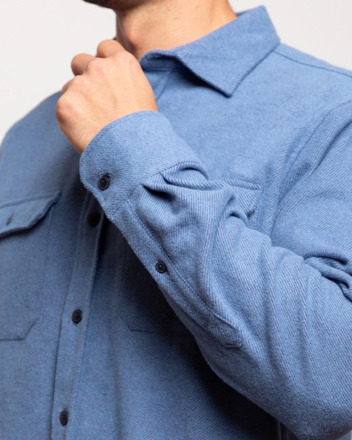 Grand Flannel, Lake Blue - Keep Casting Fishing & Outdoors