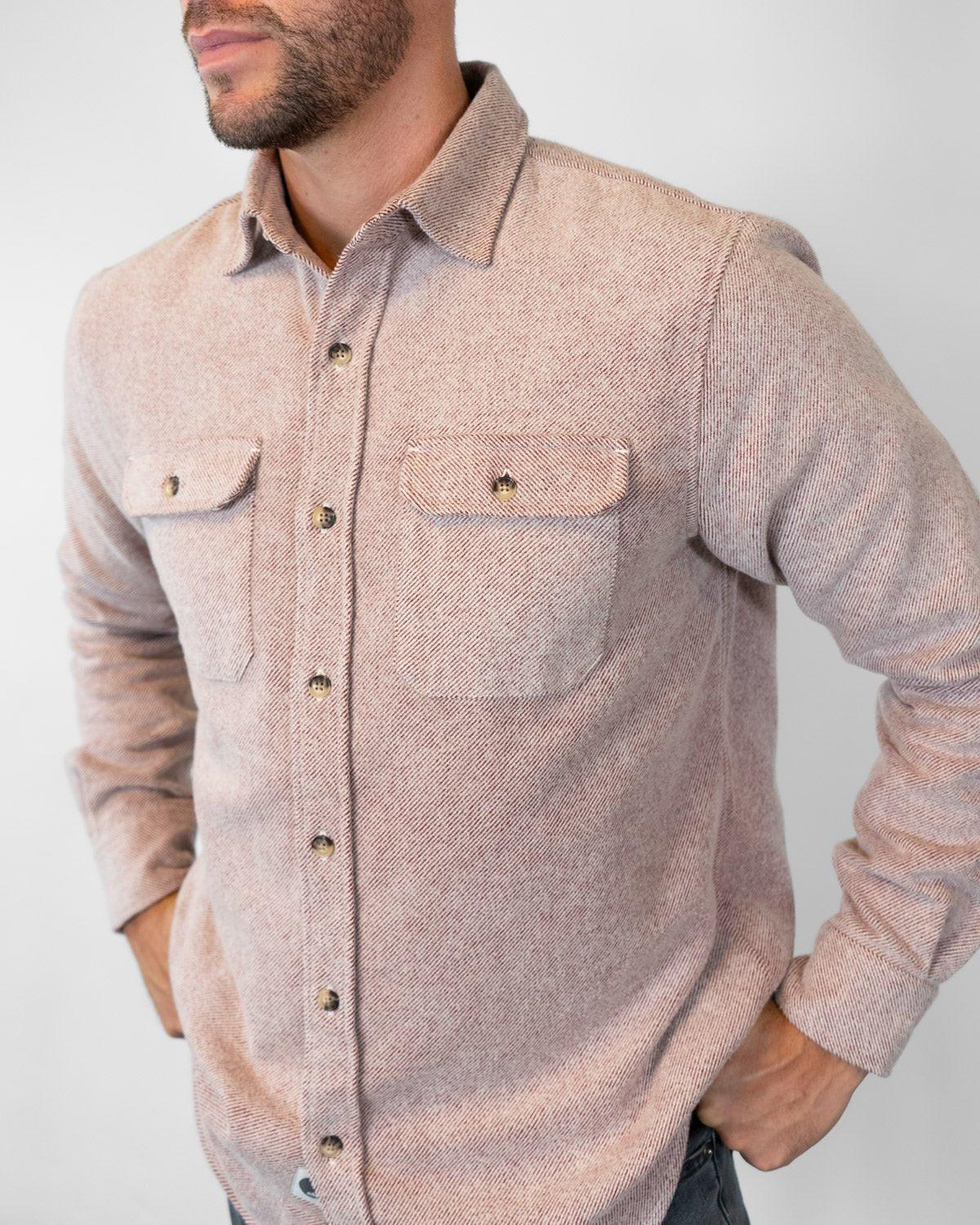 Grand Flannel, Maroon - Keep Casting Fishing & Outdoors