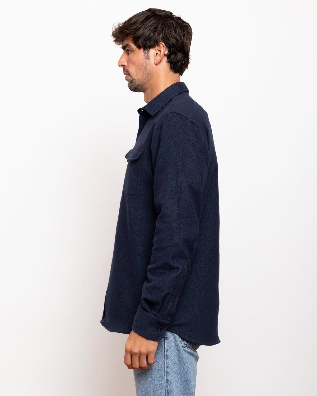 Grand Flannel, Navy - Keep Casting Fishing & Outdoors