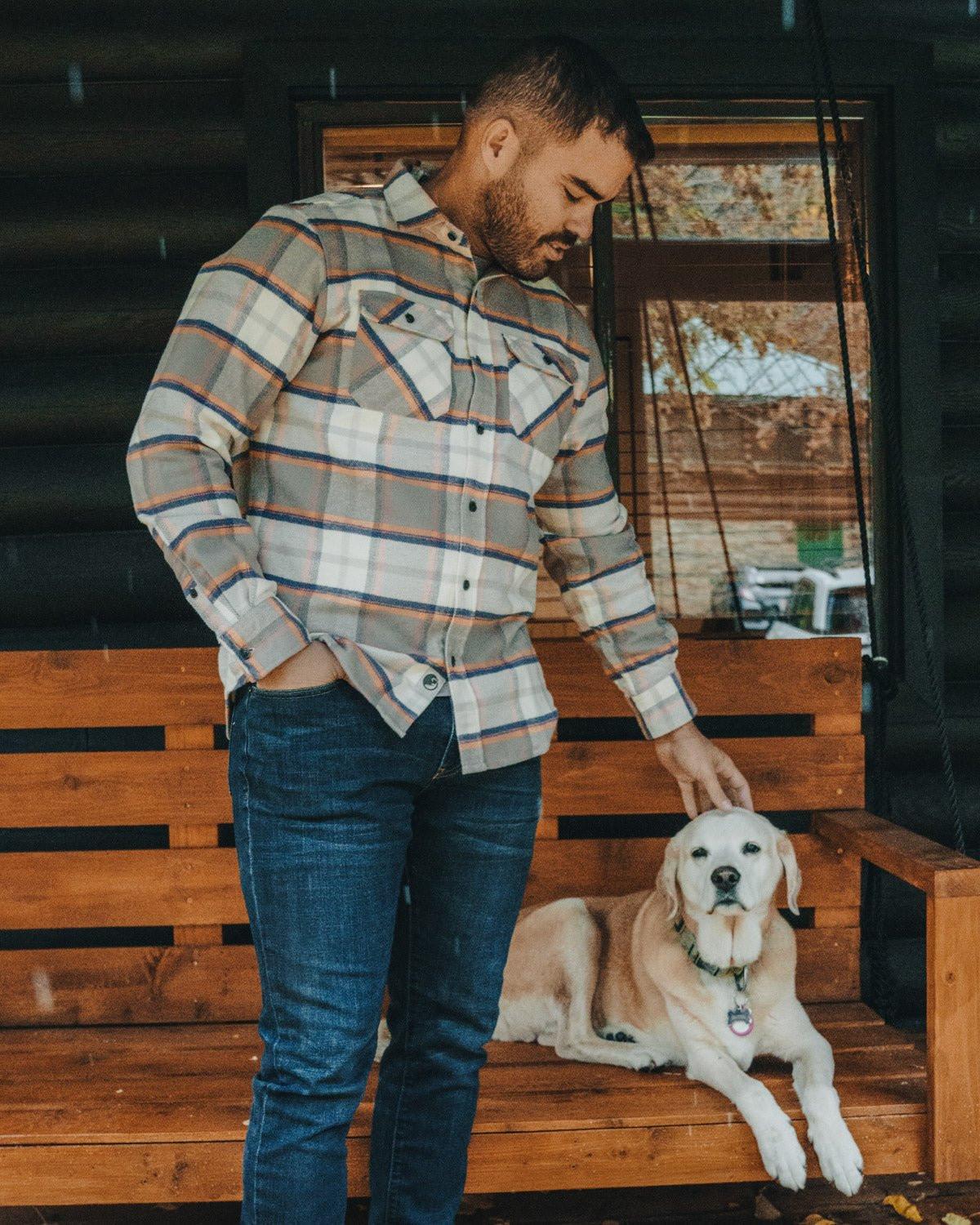 Grand Flannel, Plaid Salmon - Keep Casting Fishing & Outdoors