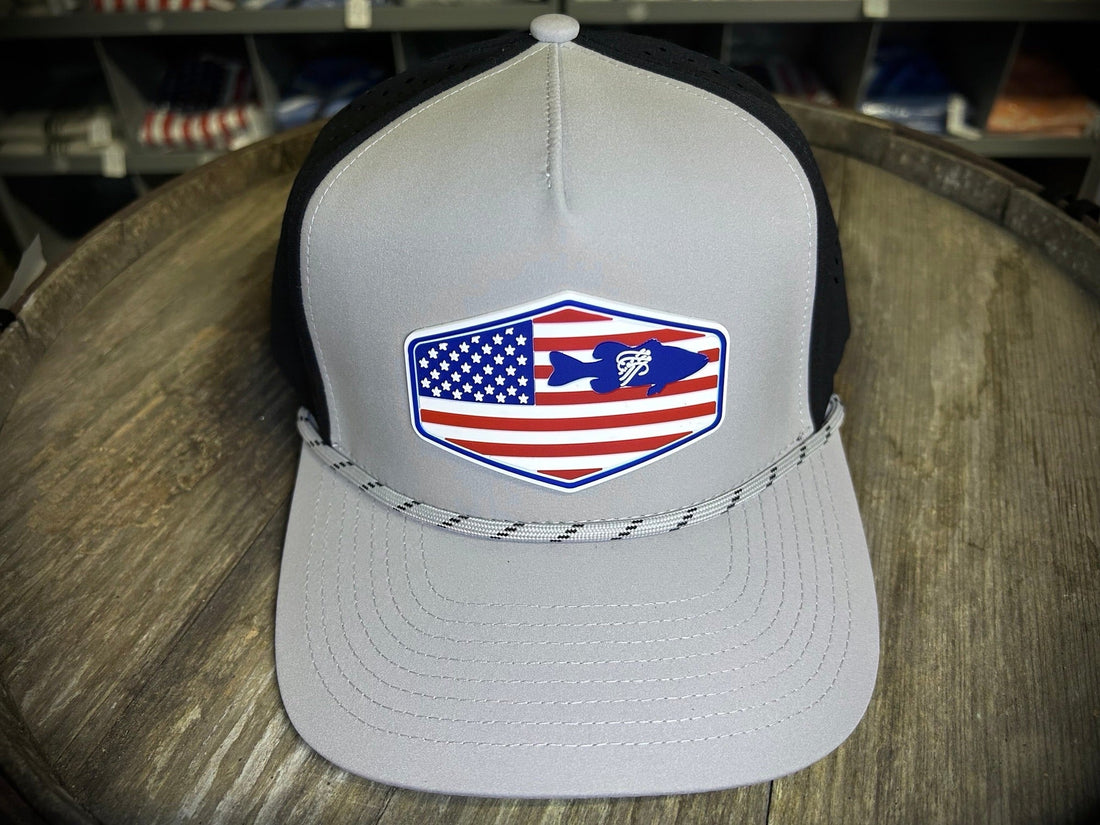 H2O USA BASS GREY/BLACK - Keep Casting Fishing & Outdoors