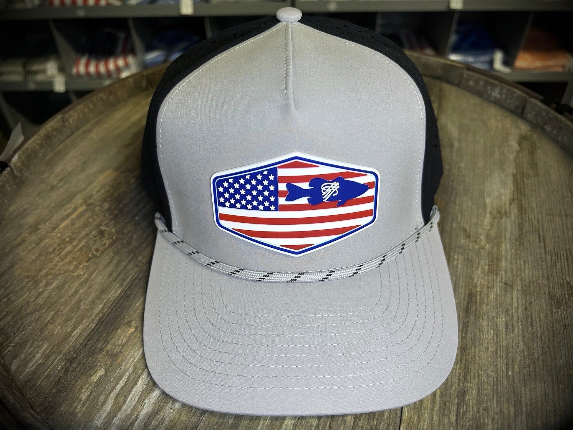 H2O USA BASS GREY/BLACK - Keep Casting Fishing & Outdoors