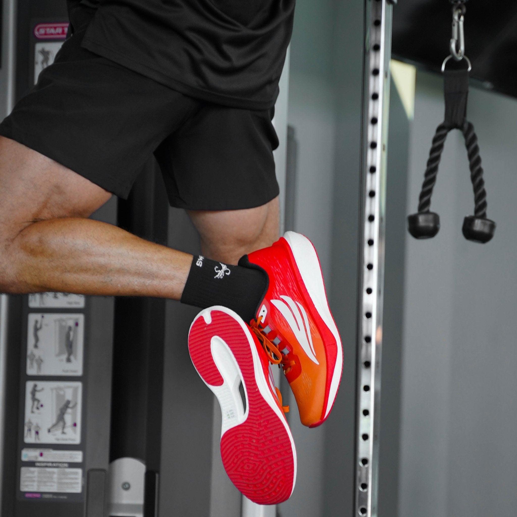 HORUS Orange Men Running Shoe - Keep Casting Fishing & Outdoors