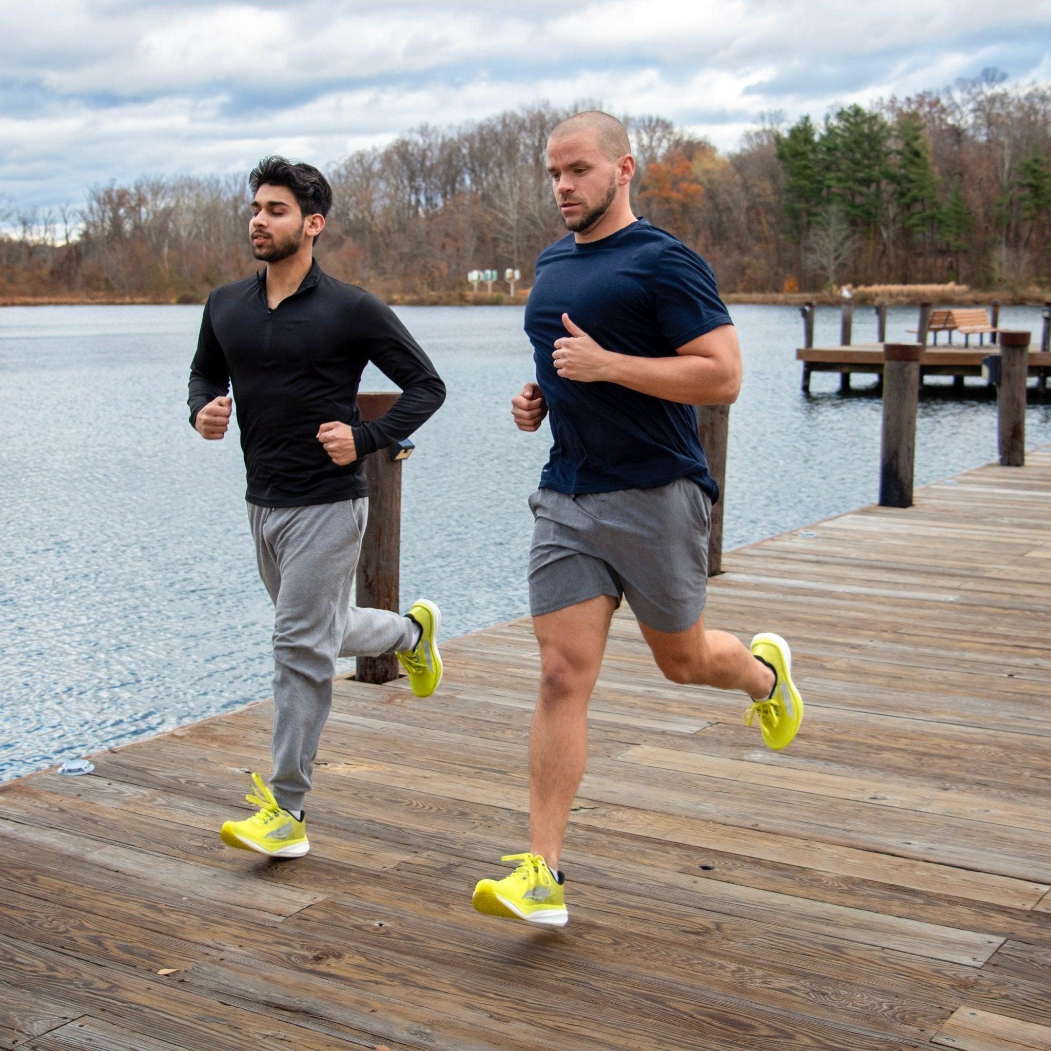 HORUS Yellow Men Running Shoe - Keep Casting Fishing & Outdoors