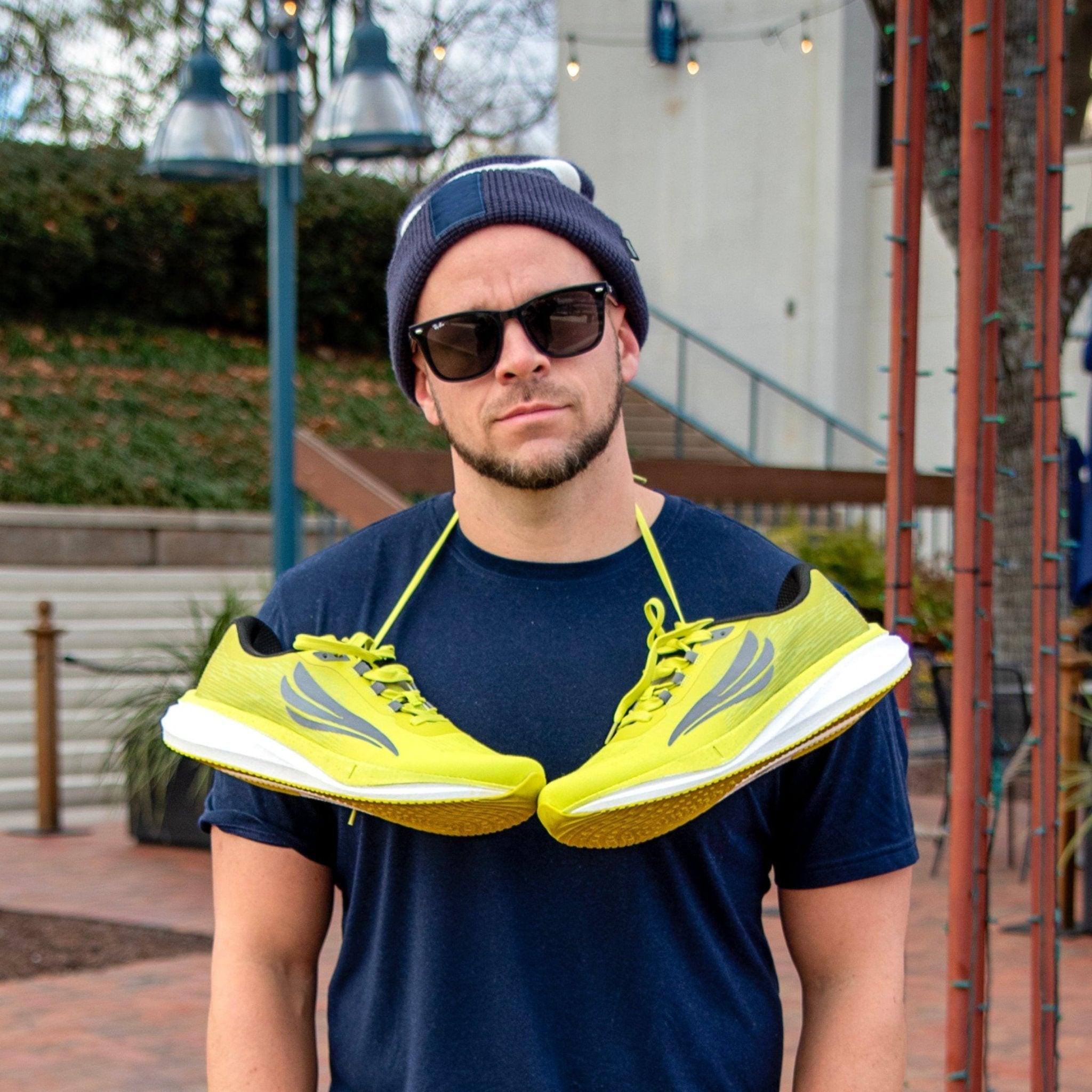 HORUS Yellow Men Running Shoe - Keep Casting Fishing & Outdoors