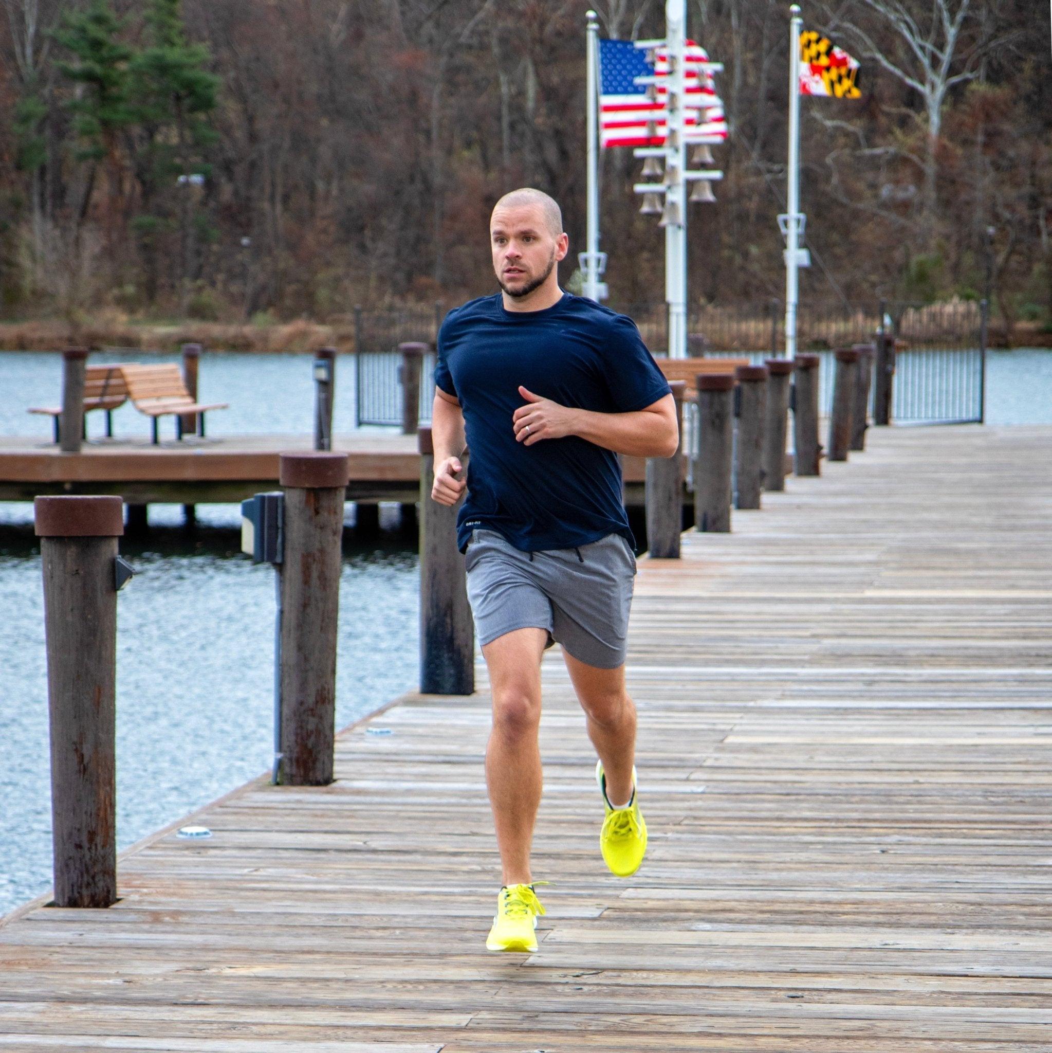 HORUS Yellow Men Running Shoe - Keep Casting Fishing & Outdoors