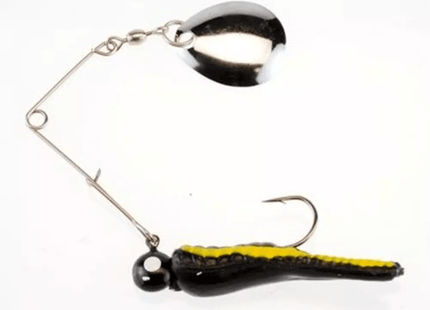 Johnson Beetle Spin®1/16oz Black/Yellow Stripe - Keep Casting Fishing & Outdoors