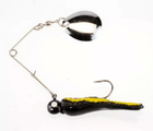 Johnson Beetle Spin®1/16oz Black/Yellow Stripe - Keep Casting Fishing & Outdoors
