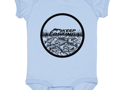 Keep Casting Infant/Toddler Onesie - Keep Casting Fishing & Outdoors