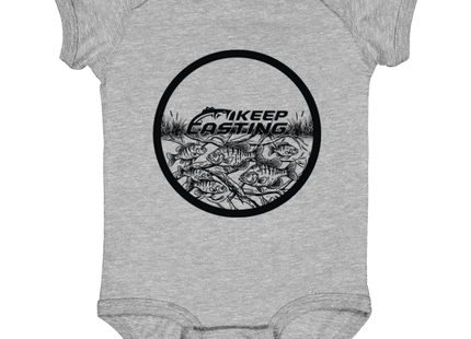 Keep Casting Infant/Toddler Onesie - Keep Casting Fishing & Outdoors