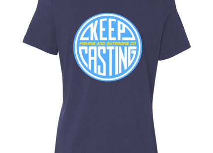Keep Casting Women's T-Shirt - Keep Casting Fishing & Outdoors