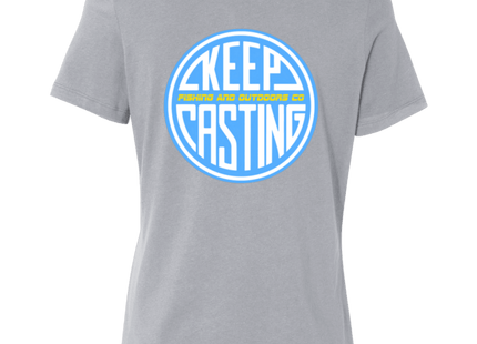 Keep Casting Women's T-Shirt - Keep Casting Fishing & Outdoors