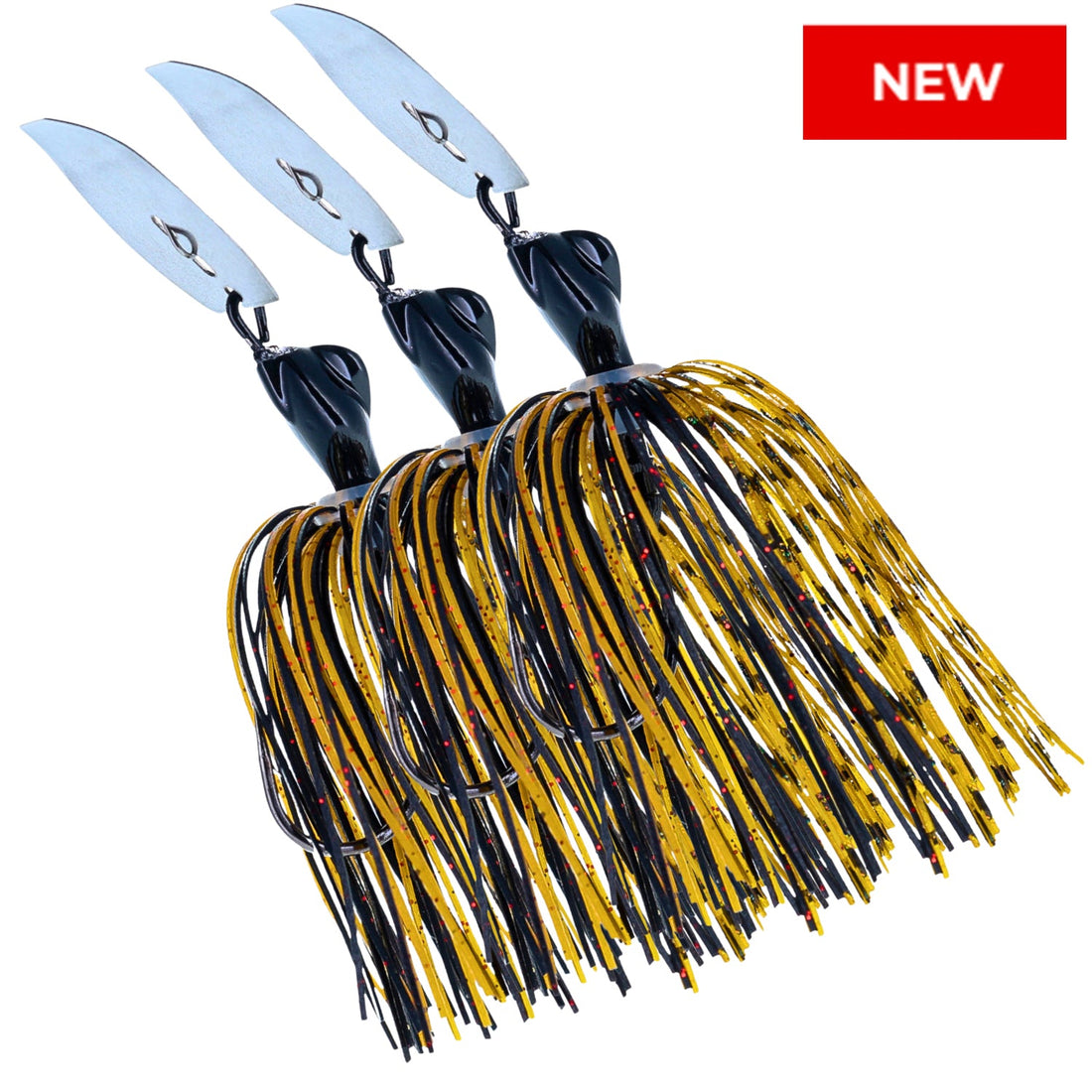 Reaction Tackle Lead Breaker Jigs- 3-Pack; Durable Fishing Jigs for Freshwater & Saltwater - New - Keep Casting Fishing & Outdoors