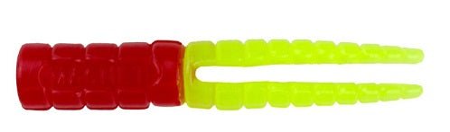 Leland Crappie Magnet 1.5in 15ct Red/Chartreuse - Keep Casting Fishing & Outdoors