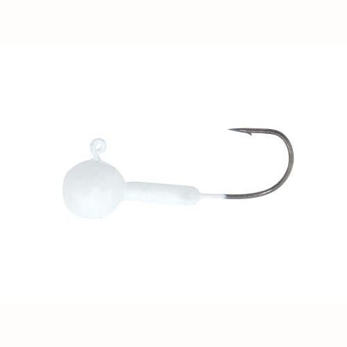 Leland Crappie Magnet Double Cross Heads 5ct 1/8oz White - Keep Casting Fishing & Outdoors
