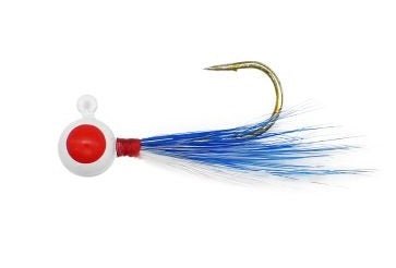 Leland Pop Eye Jig 1/16 2ct Blue/White - Keep Casting Fishing & Outdoors